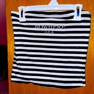 Forever 21 Striped Tubetop